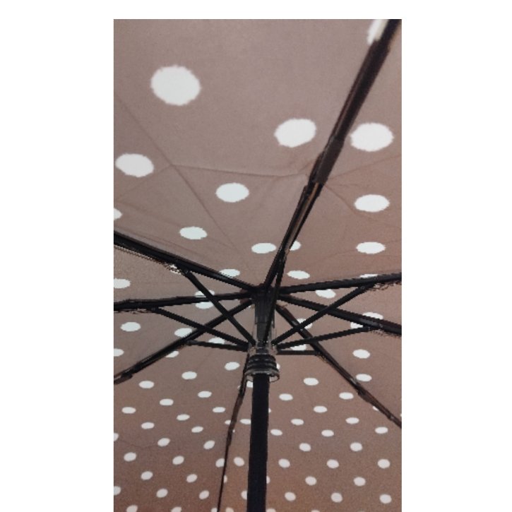 Doppler Knirps T200 medium duomatic dot art taupe